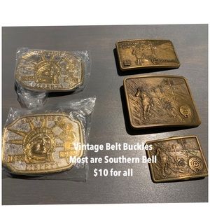 Collectible Belt Buckles Lot